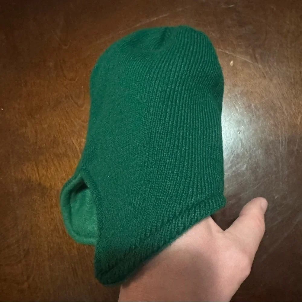 Vintage Super Couch Potato Green Winter Hat One Size Fits Most KC Caps